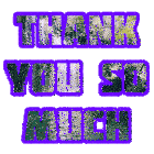 Thank You Thanks Sticker