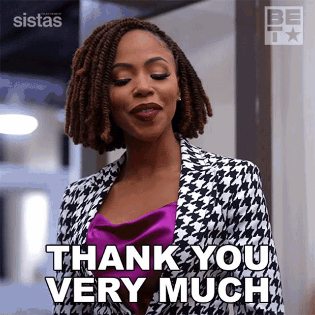 Thank You Very Much Andi GIF