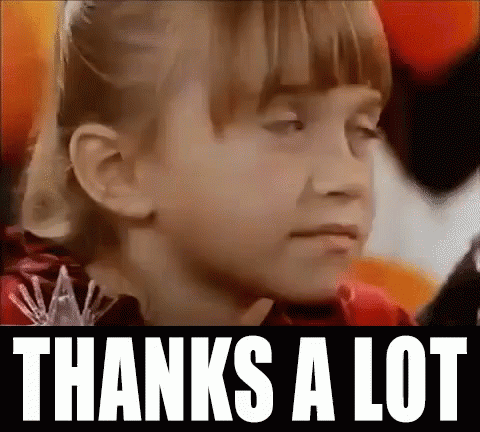 Thanks A Lot GIF