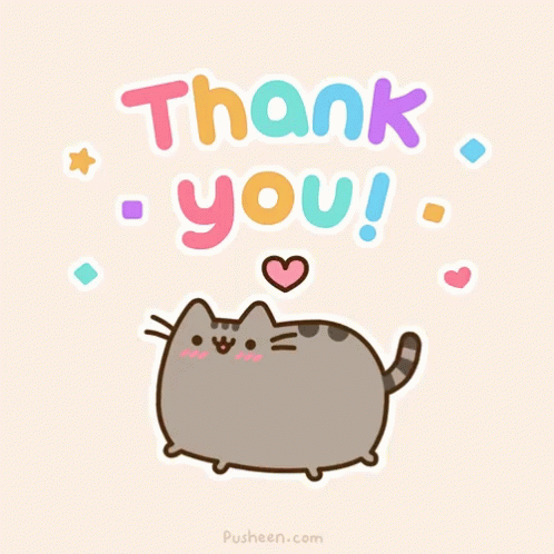 Thanks Bro Pusheen GIF