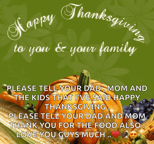 Thanksgiving Feast GIF