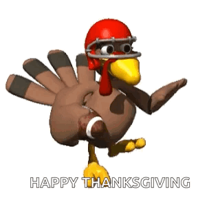 Thanksgiving Football GIF