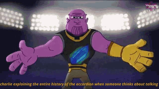 Thanos Beat Box GIF
