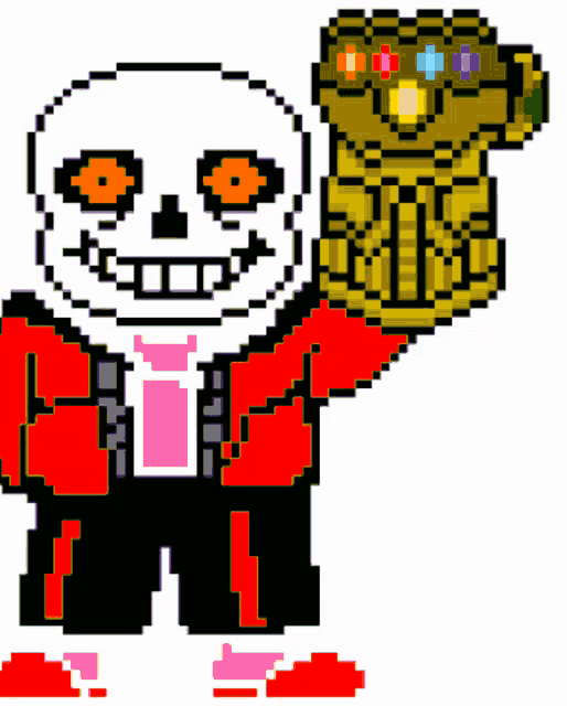 Thanos Sans By Aka Mic GIF