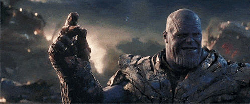 Thanos Thanos Snap GIF