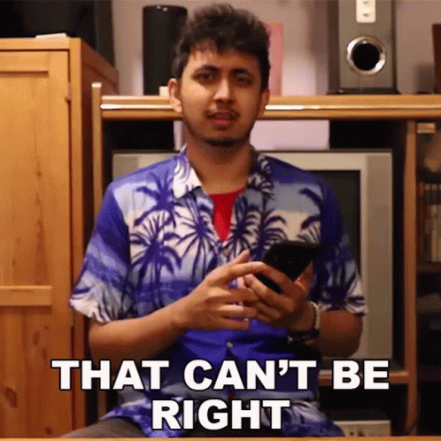 That Cant Be Right Paul GIF