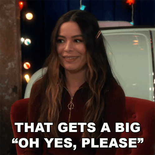 That Gets A Big Oh Yes Please Carly Shay GIF