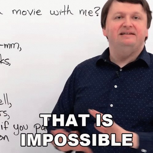 That Is Impossible Alex GIF