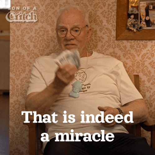 That Is Indeed A Miracle Pop GIF