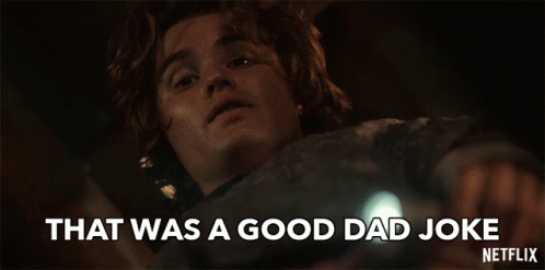 That Was A Good Dad Joke Chase Stokes GIF