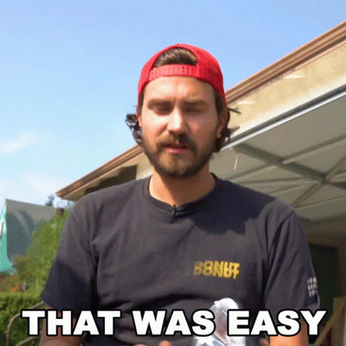 That Was Easy Zach Jobe GIF