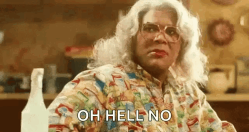 Thats A No Disappointed GIF