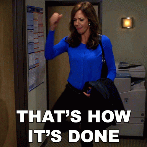 Thats How Its Done Allison Janney GIF