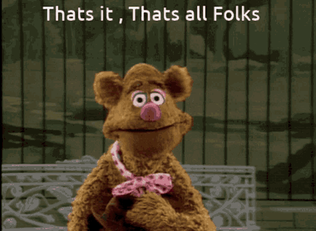 Thats It That All Folks GIF