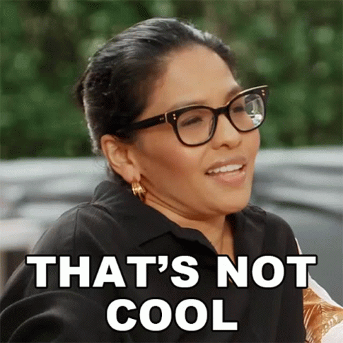 Thats Not Cool Melissa Beck GIF
