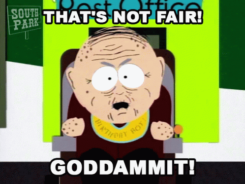 Thats Not Fair Marvin Marsh GIF