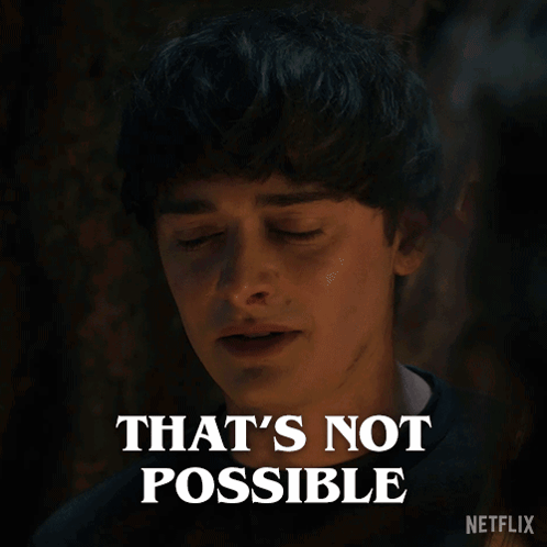 That'S Not Possible Will Byers GIF