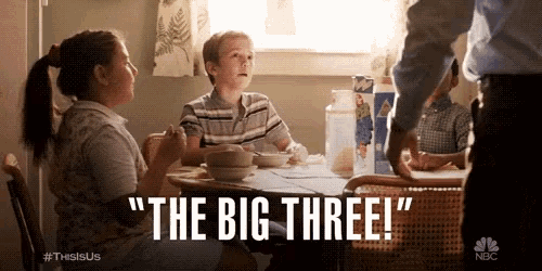 The Big Three This Is Us GIF