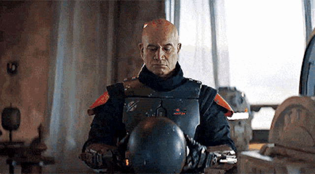 The Book Of Boba Fett Helmet GIF