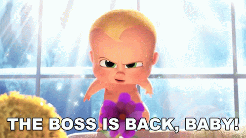 The Boss Is Back Baby Boss Baby GIF
