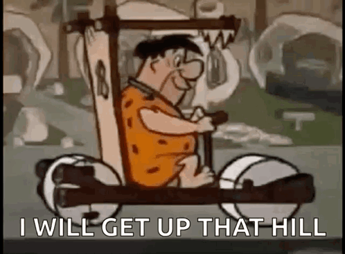 The Flintstones Cruising GIF