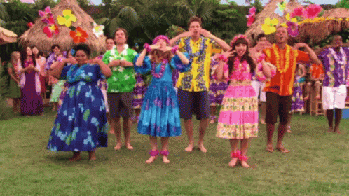 The Fresh Beat Band Finishing The Luau GIF