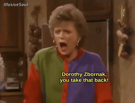 The Golden Girls Slut GIF