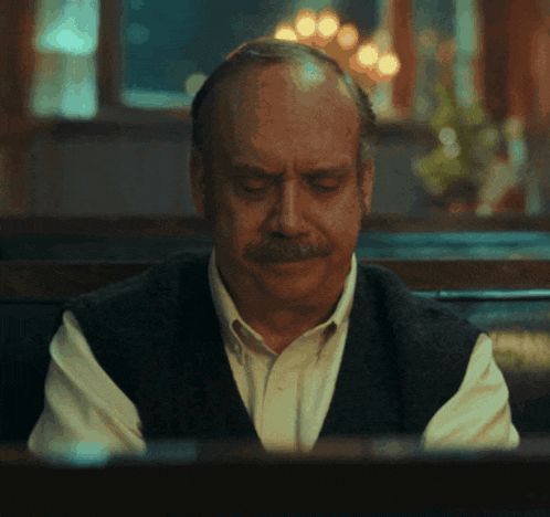 The Holdovers Paul Giamatti GIF