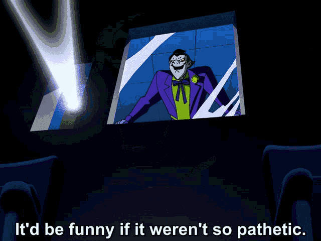 The Joker What The Heck Ill Laugh Anyway GIF