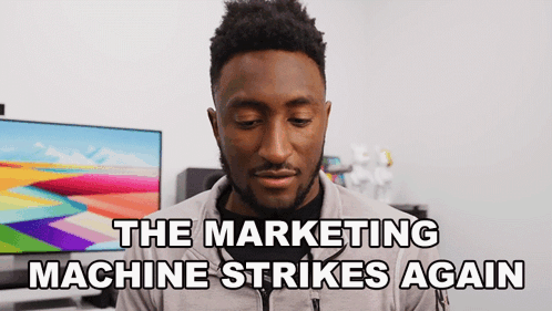 The Marketing Machine Strikes Again Marques Brownlee GIF
