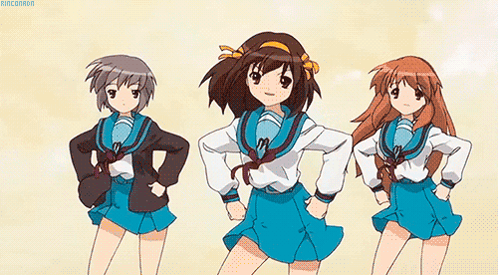 The Melancholy Of Haruhi GIF