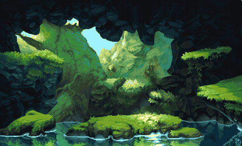The Quiet Pool GIF