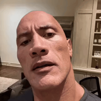 The Rock Nod GIF