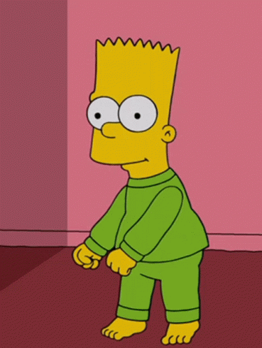 The Simpsons Bart Simpson GIF
