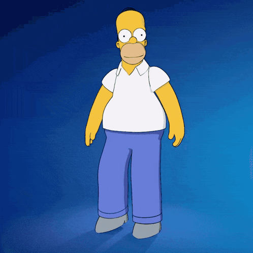 The Simpsons Bush GIF