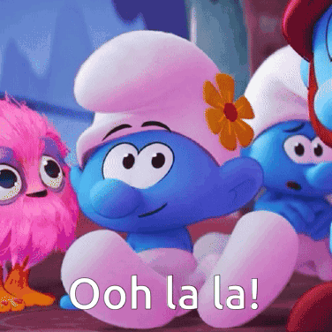 The Smurfs Vanity Smurf GIF