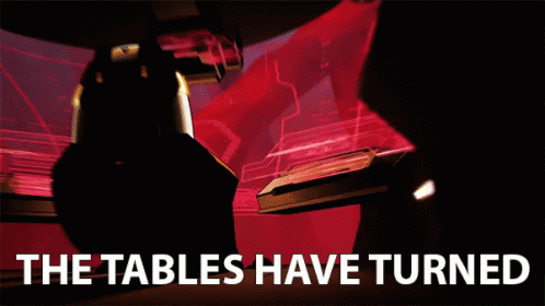 The Tables Have Turned GIF