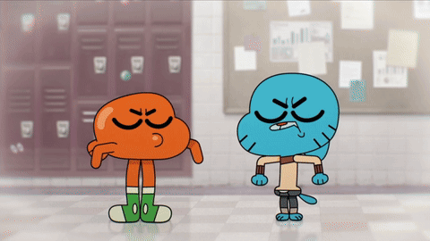 The Wonderfully Weird World Of Gumball Fusion Dance GIF