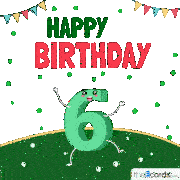 Theecards Happy Birthday Sticker