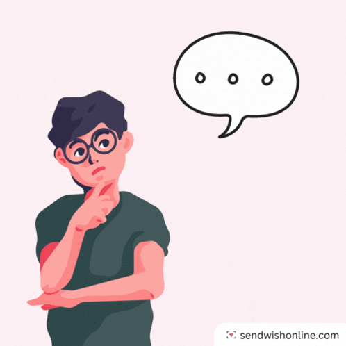 Thinking Deep Thought GIF