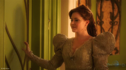 Thinking Giselle GIF