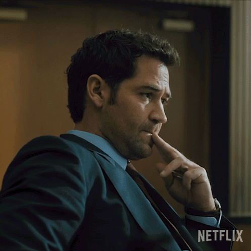 Thinking Mickey Haller GIF