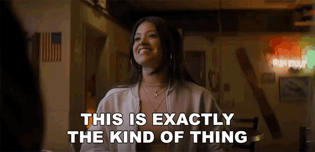 This Is Exactly The Kind Of Thing Melanie GIF