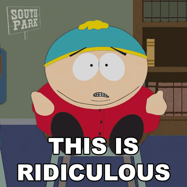 This Is Ridiculous Eric Cartman GIF