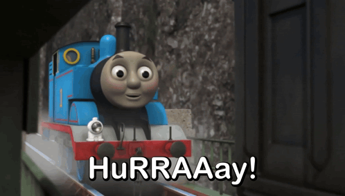 Thomas The Tank Engine Hooray GIF