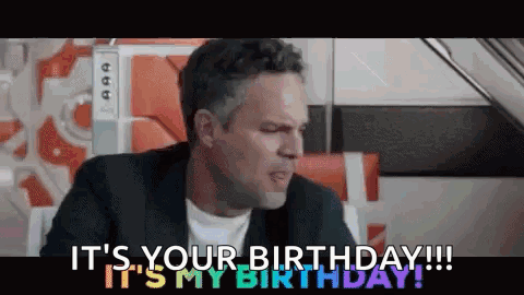 Thor Ragnarok Its My Birthday GIF