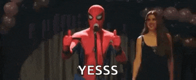 Thumbs Up Spider Man GIF