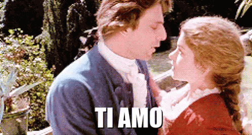 Ti Amo Ti Voglio Bene Tvb Tantissimo Amore San Valentino Elisa Di Rivombrosa Fabrizio Ristori GIF