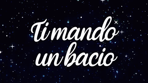 Ti Mando Un Bacio Bacini Saluti Un Abbraccio Ciao Ci Vediamo GIF
