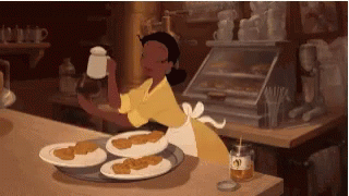 Tiana Cooking GIF